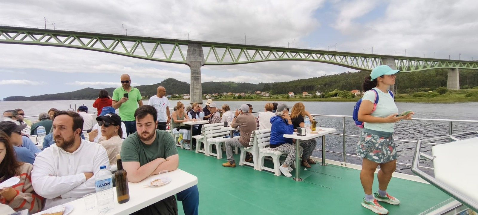 Los viajes impulsados por la mancomunidad se estrenaron con los vecinos de Vilagarcía.