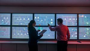 Panel de control de red de telecomunicaciones