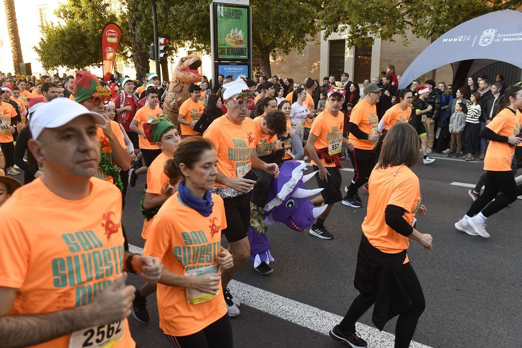 La San Silvestre 2025 en Murcia, en fotografías