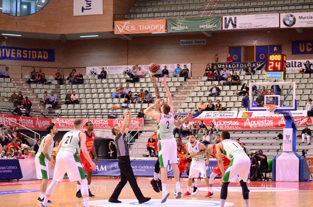 Baloncesto: UCAM Murcia CB - Joventut