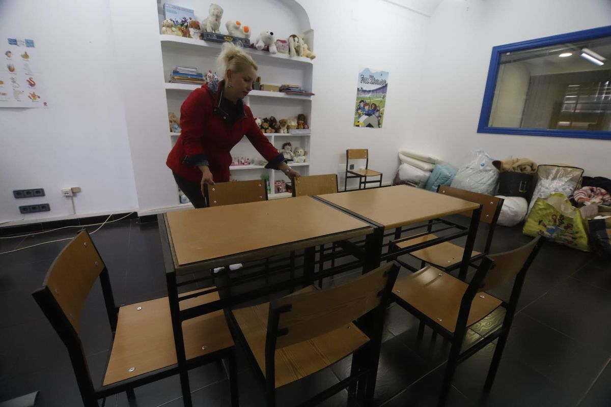 Espacio de ludoteca habilitado para los niños en el centro de negocios Los Azahares.