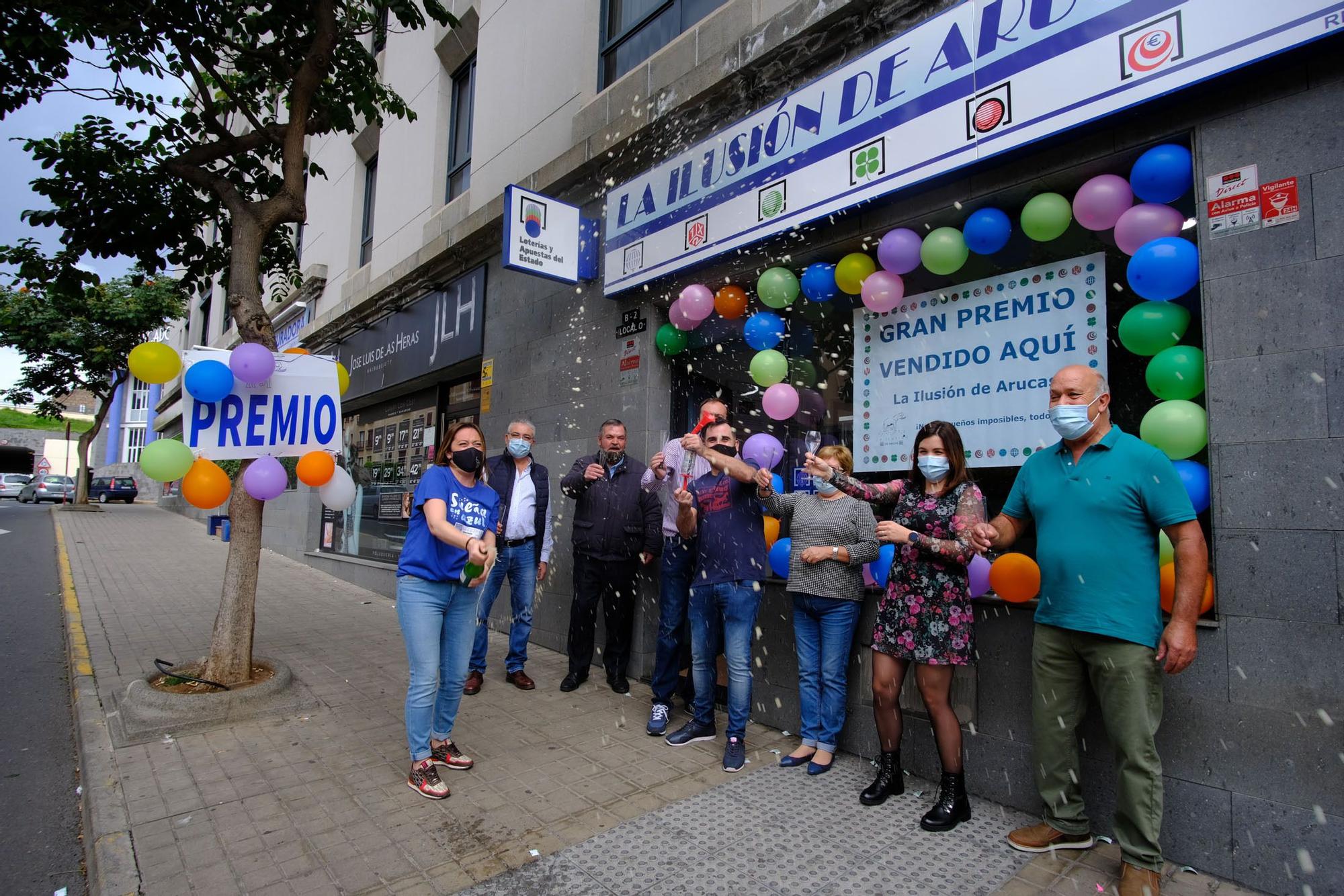 Celebración de la Lotería del Niño en Gran Canaria