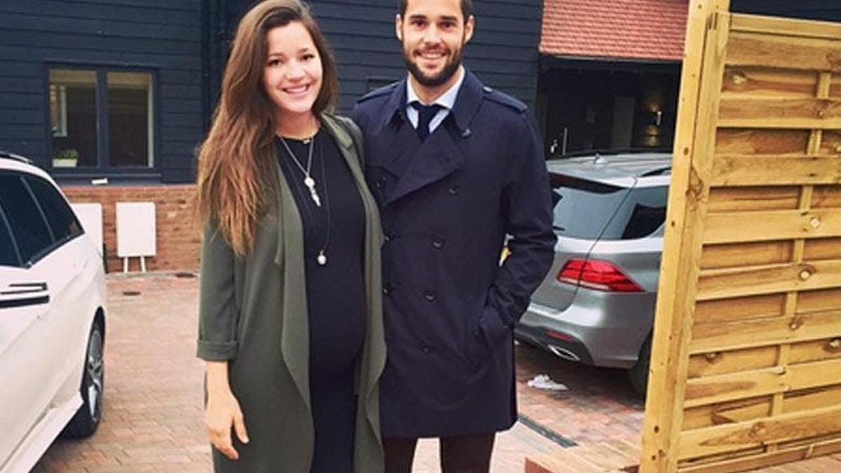 ¡Malena Costa y Mario Suárez ya son papás!