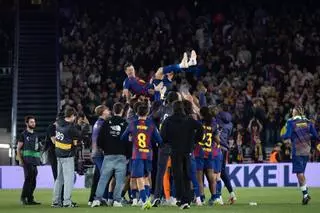 La inspiradora frase de Lewandowski a la plantilla del Barça en su despedida