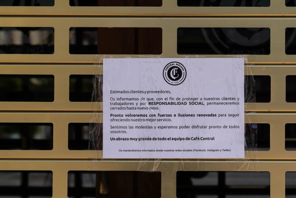 Crisis del coronavirus en Málaga