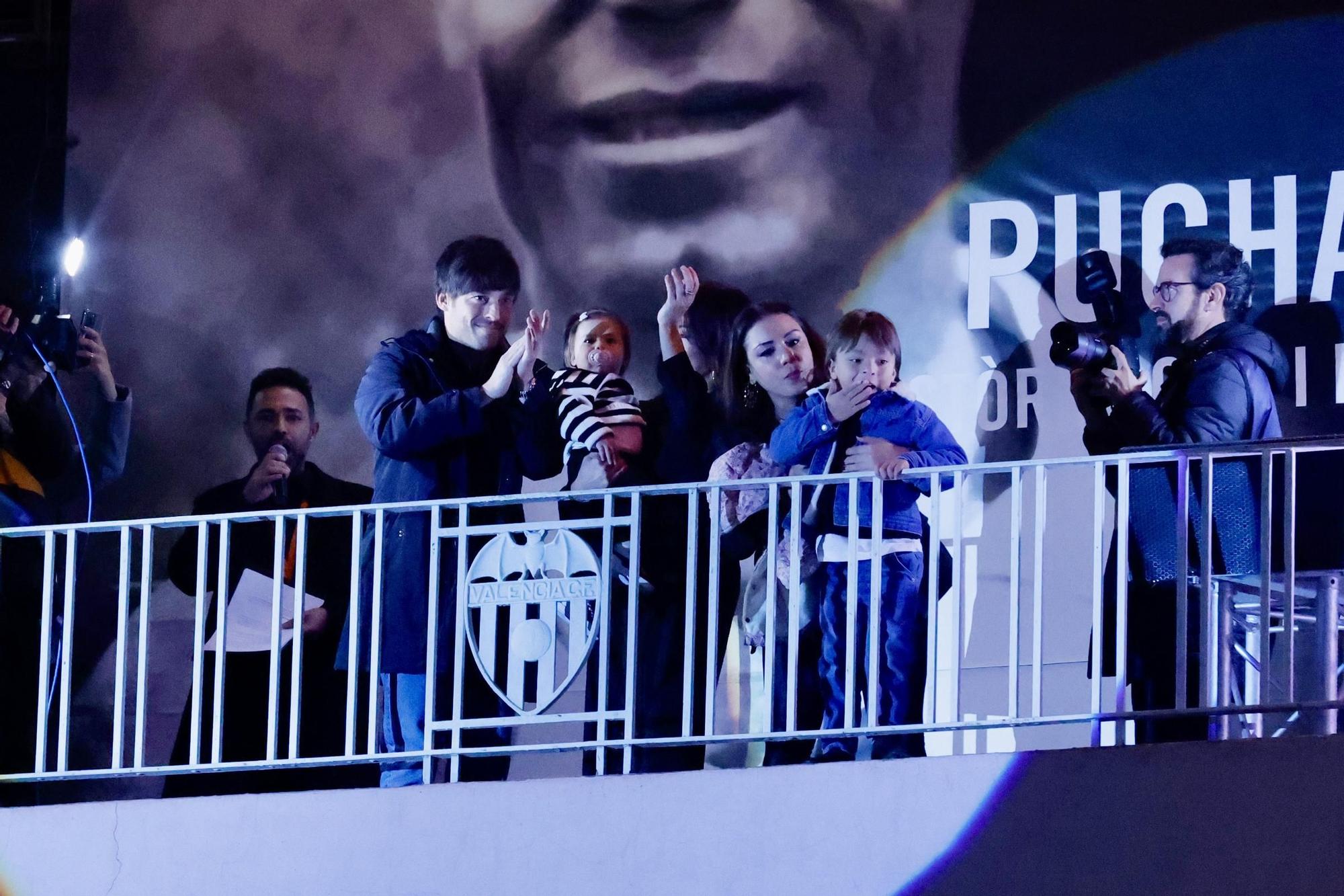 Así ha sido el homenaje a David Silva en Mestalla