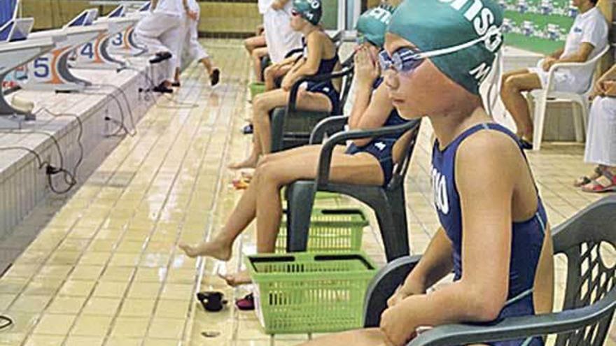 Tramo final para los nadadores de la escuela