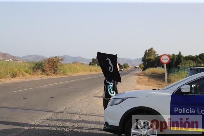 Protesta contra el estado del Mar Menor