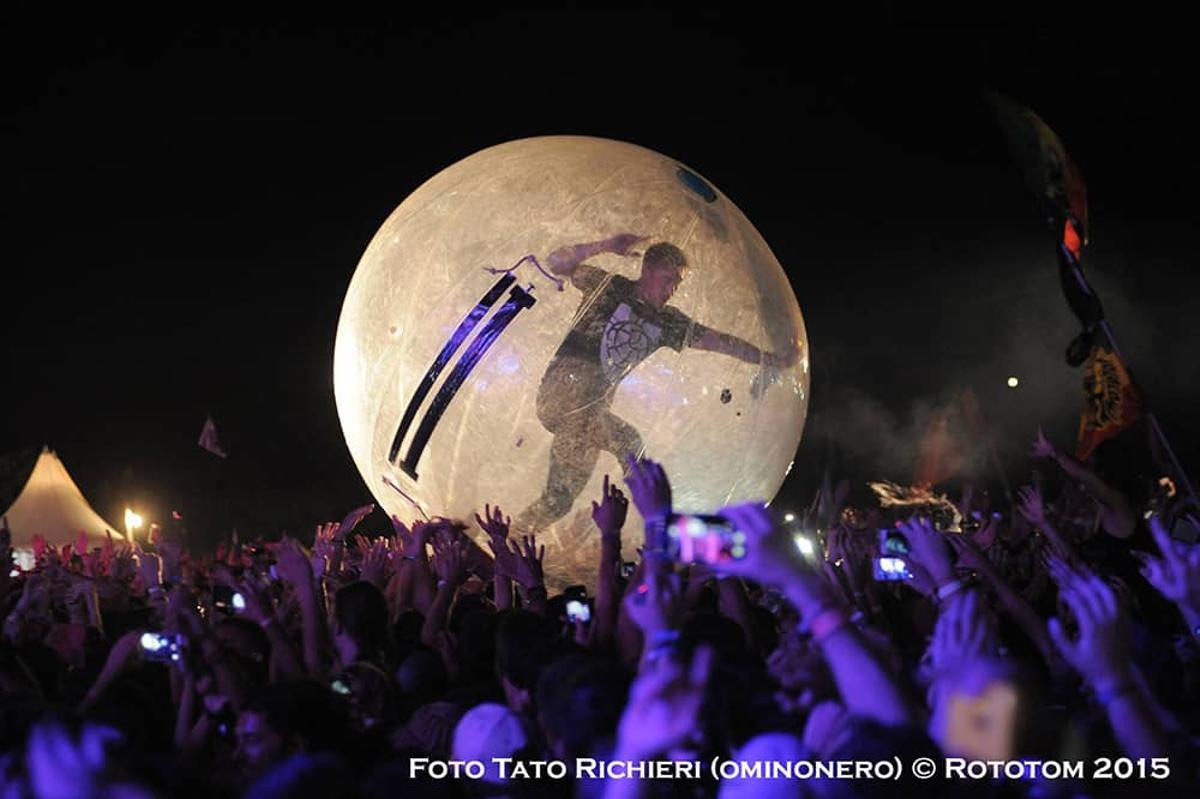 Major Lazer durante un concierto en una edición pasada de Rototom.