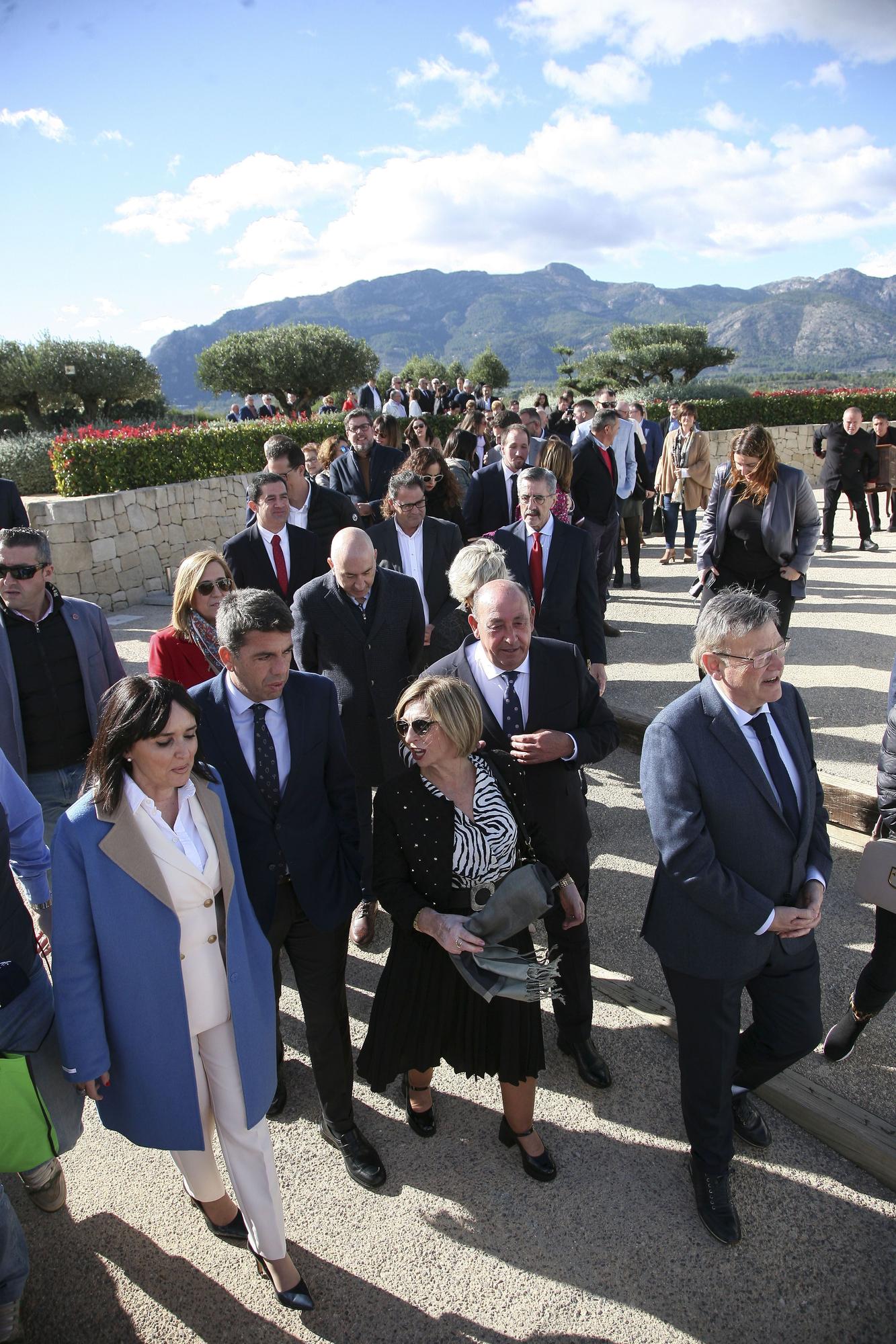 Nombramiento de Jaume Pascual como hijo predilecto de la provincia de Alicante