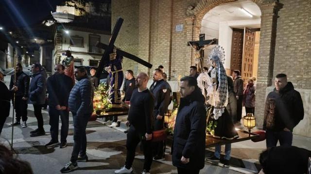 Procesión del Viernes de Dolores en Remolinos.