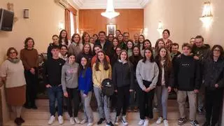 Estudiantes de Luxemburgo, Hungría o Bélgica visitan Ontinyent