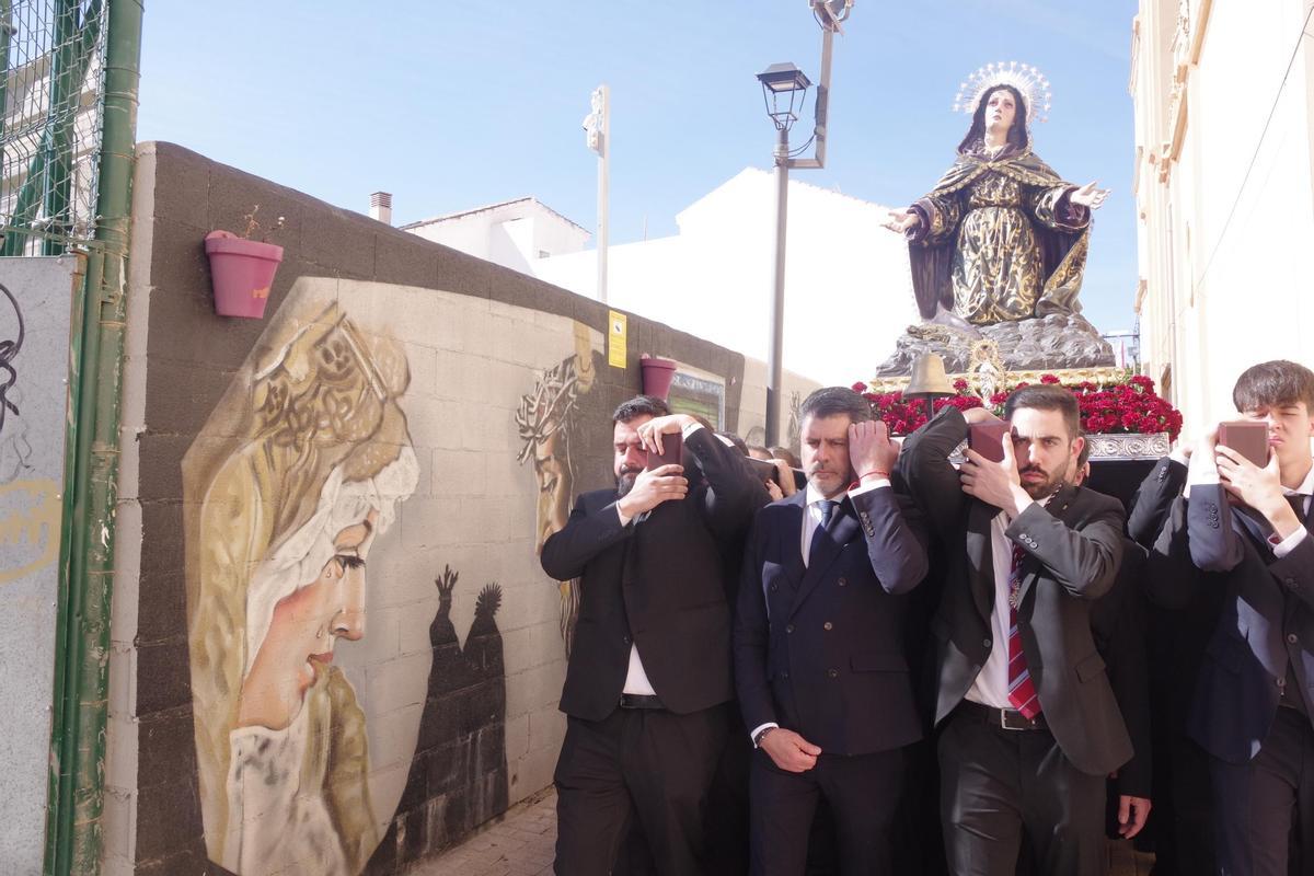 Traslado de regreso de la Soledad de San Pablo