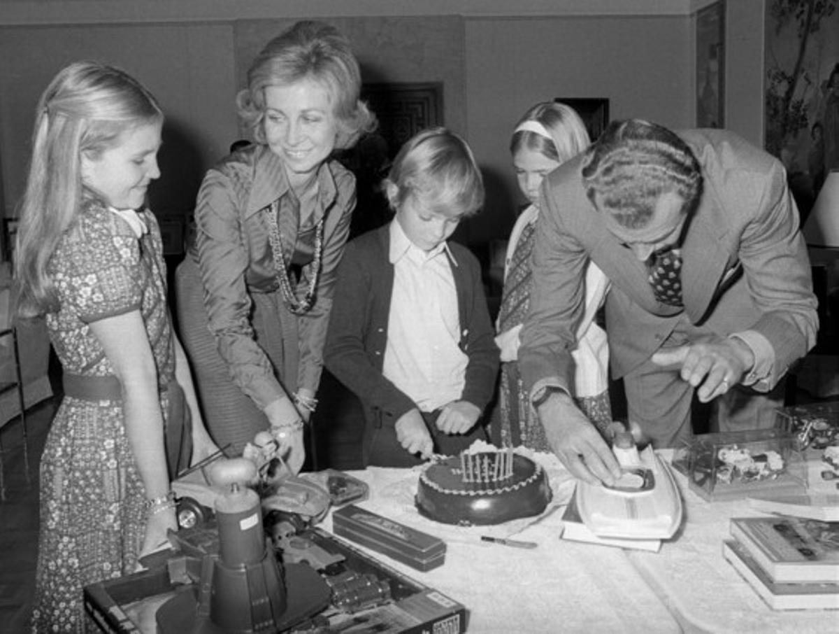30-1-1976. Octavo cumpleaños del príncipe Felipe.