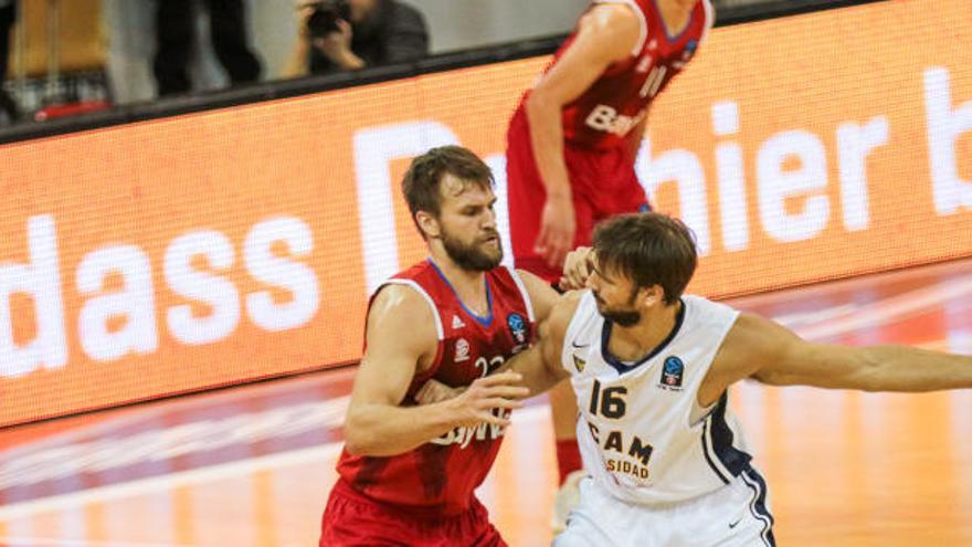 El UCAM tira de orgullo ante el Bayern