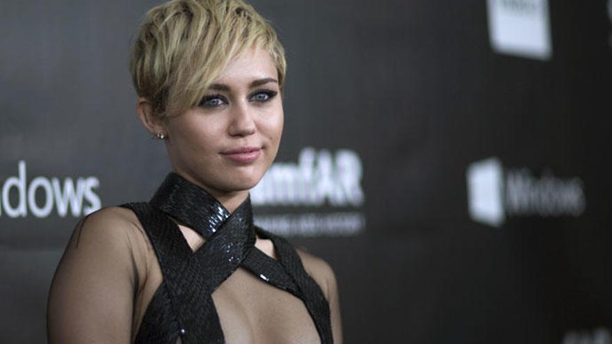 La cantante Miley Cyrus