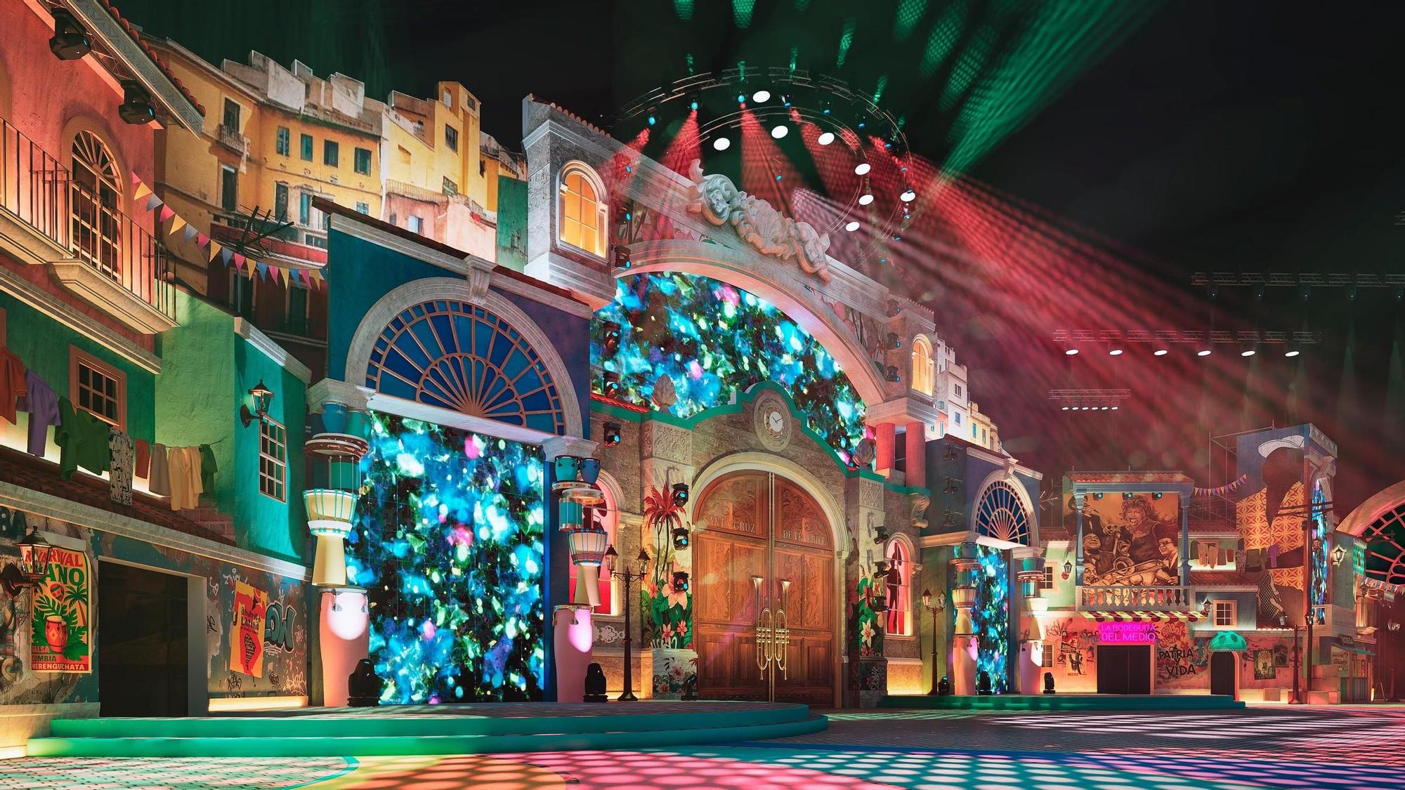 Así será el nuevo escenario deL Carnaval de Santa Cruz de Tenerife 2026