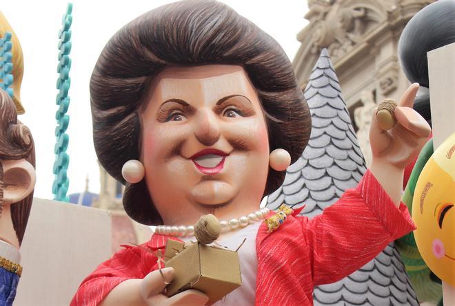 Quién es quién en la falla infantil del Ayuntamiento. Rita, Blasco Ibáñez, Covadonga, Ana Lluch...