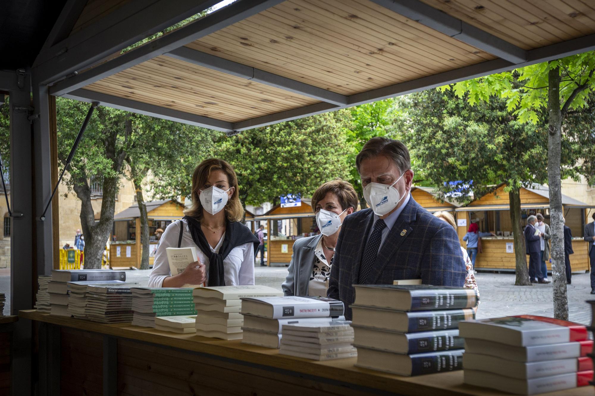 Inauguración de la feria Libroviedo