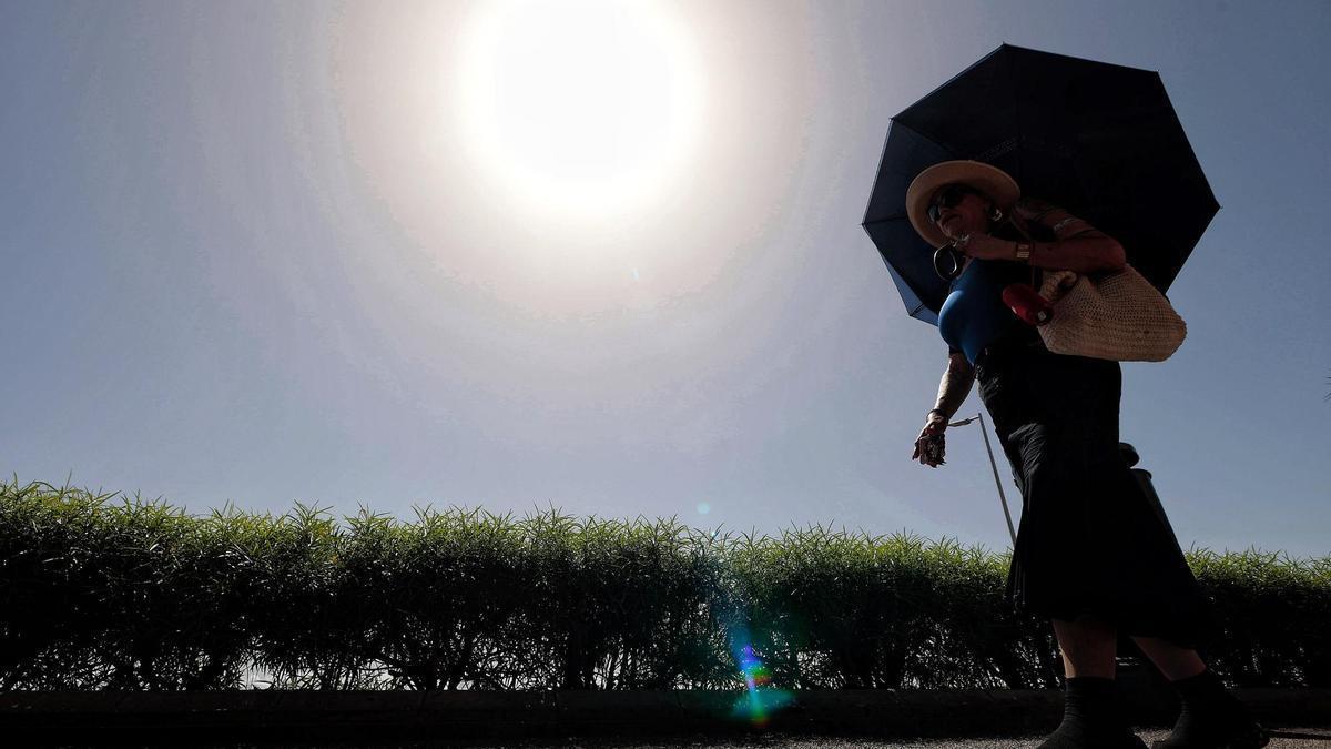 Calor en Canarias.