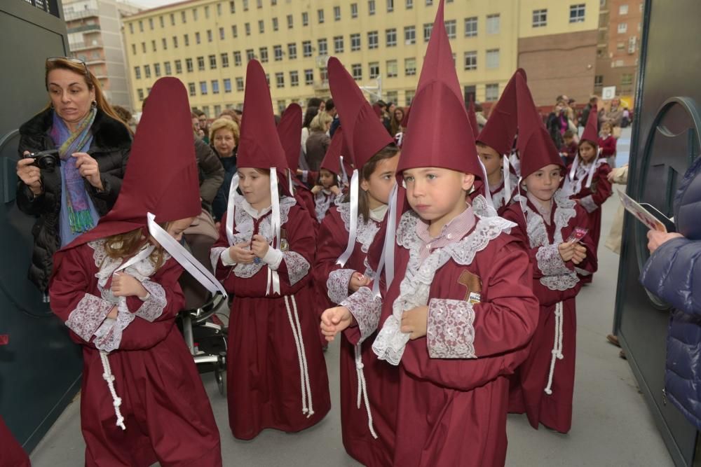 Procesión de los alumnos de Capuchinos