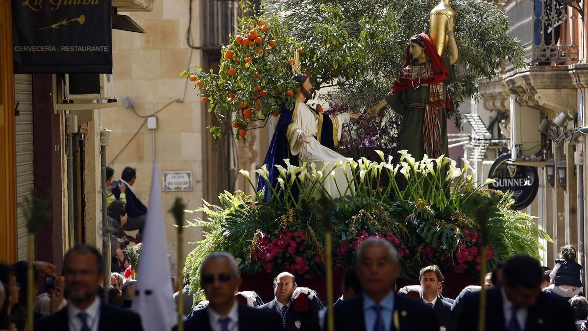 Real Hermandad Sacramental de Jesús en Samaria, Santa Oración en el Huerto y Santísima Virgen de la Paz.