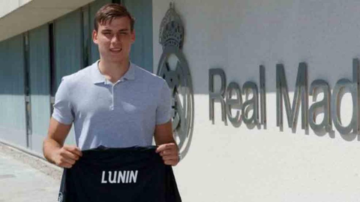 Andriy Lunin, nuevo jugador del Real Madrid CF