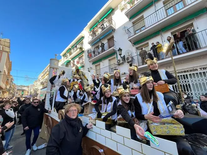 Cabalgatas en la provincia en la mañana de Reyes