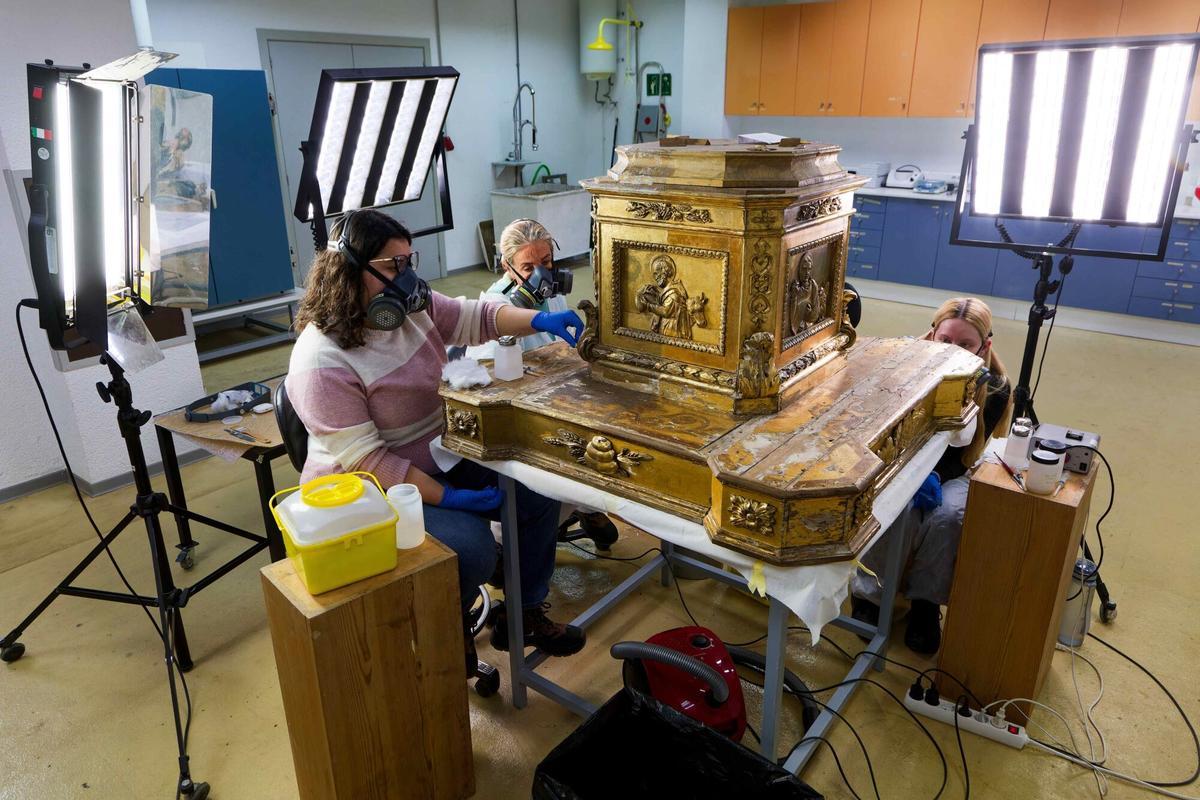 Trabajos en Penyeta Roja (Castellón) del IVCR+i. Trabajos en Penyeta Roja (Castellón) del IVCR+i.