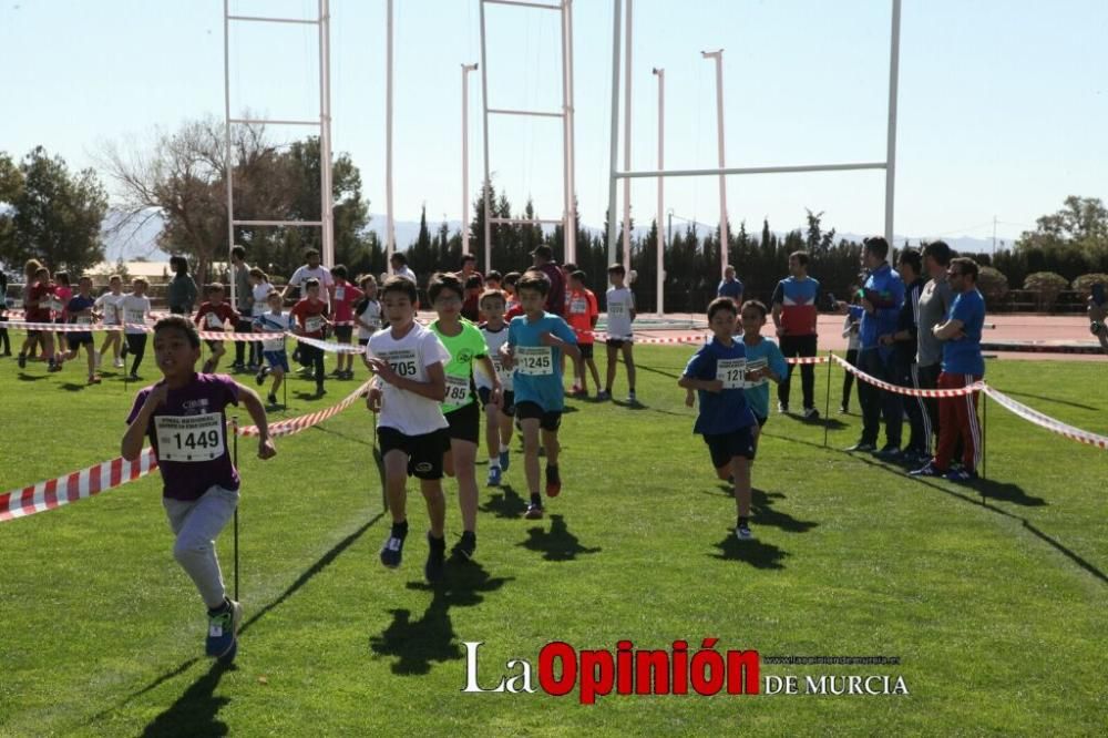 Final Cross Escolar de Lorca: Benjamin masculino