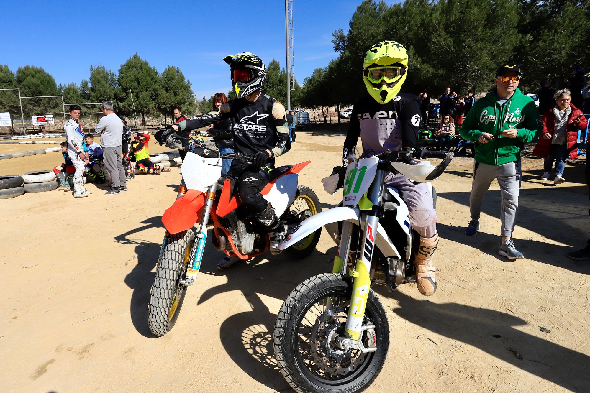 Inauguración del circuito de motos Ribera de Molina