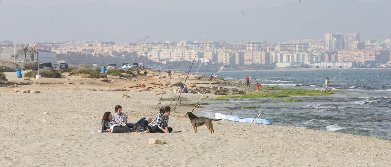 La playa donde se actuará es la que acoge la zona para bañistas y sus mascotas.