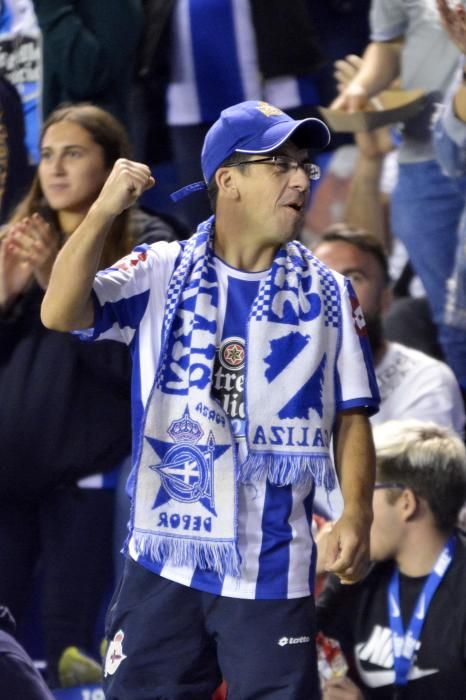 La afición en el Dépor-Alavés