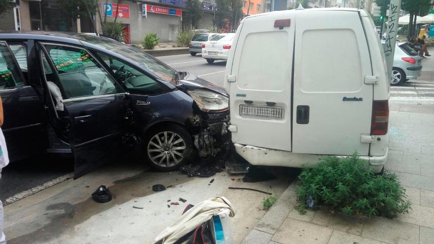 Accidente en Travesía de Vigo