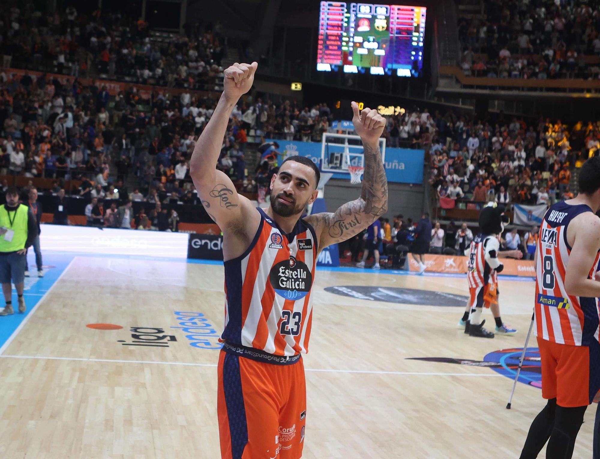 Leyma Coruña 93 - 92 Barcelona