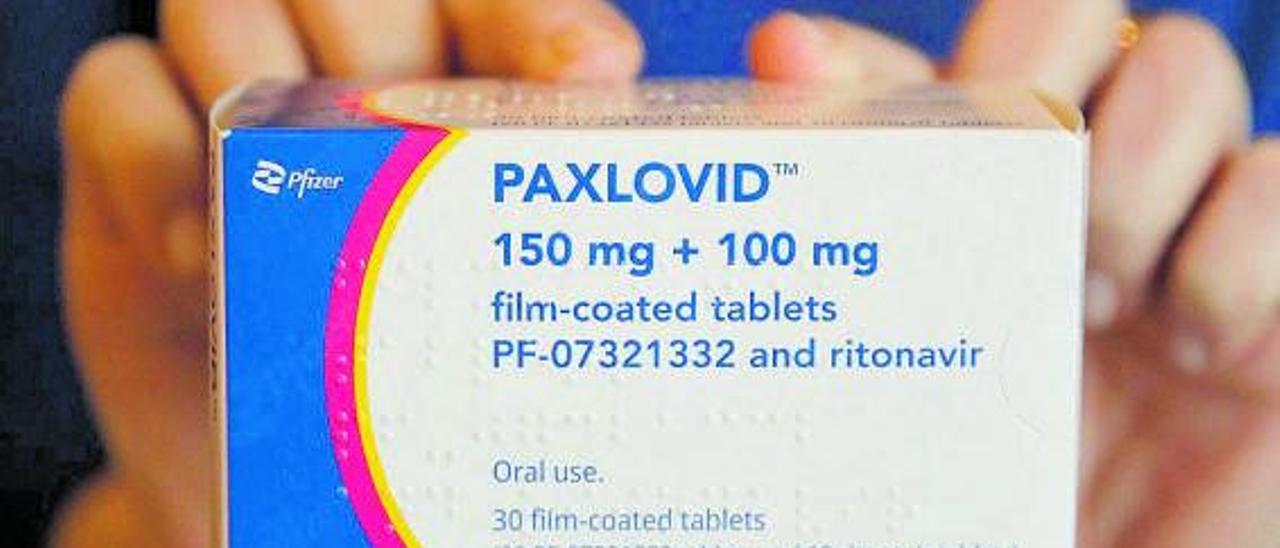 Una caja de Paxlovid, el antiviral de Pfizer contra el Covid-19. | | EUROPA PRESS