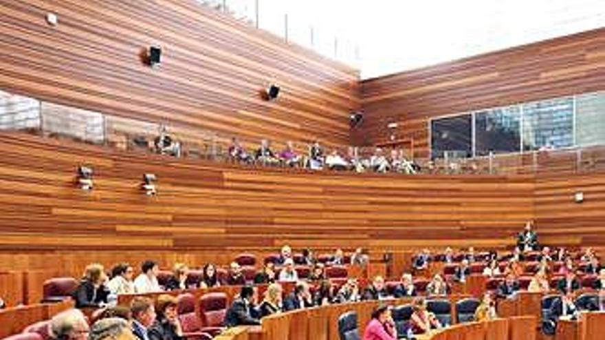 Sesión de las Cortes en la anterior Legislatura.