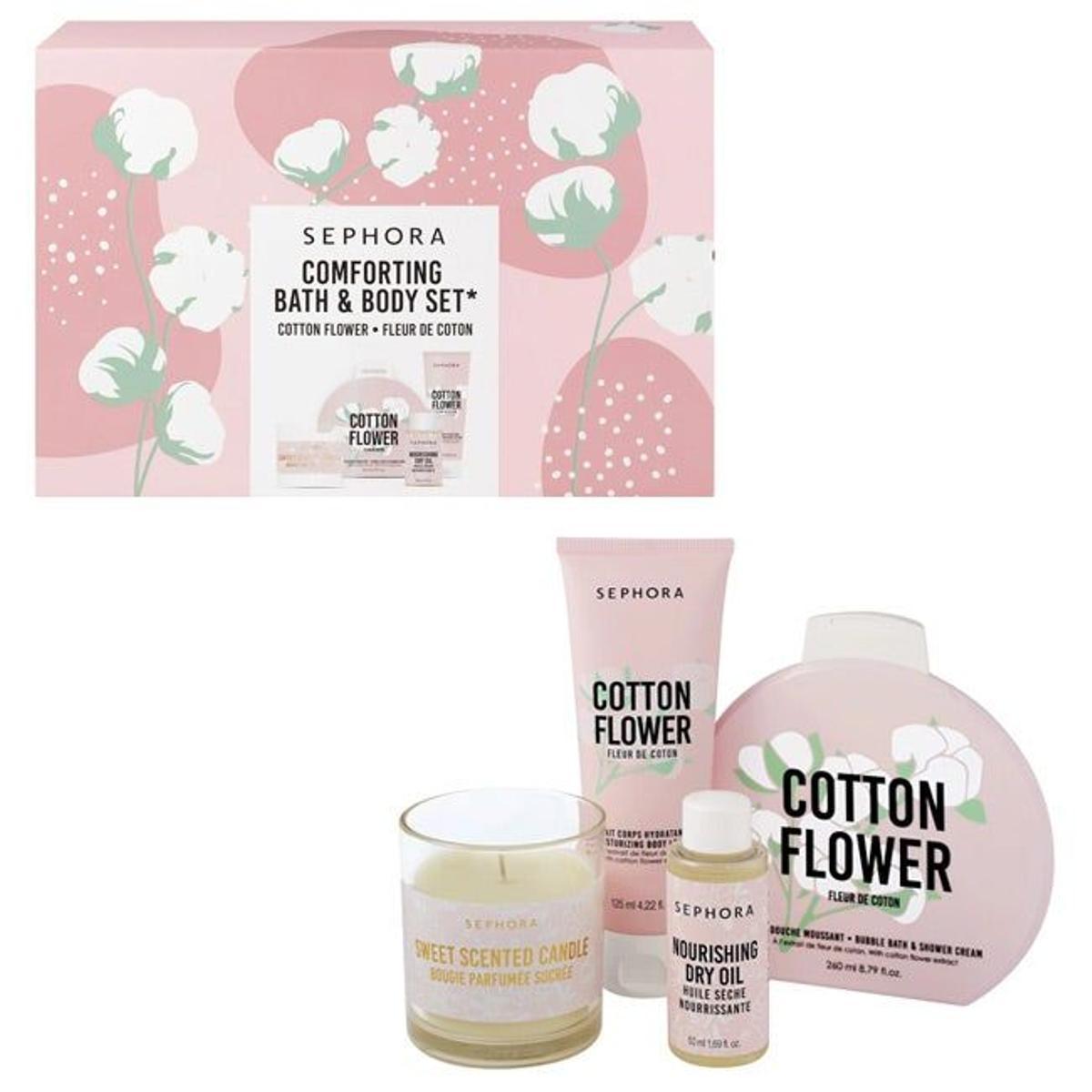 SEPHORA COLLECTION Set de baño y cuerpo Cotton Flower