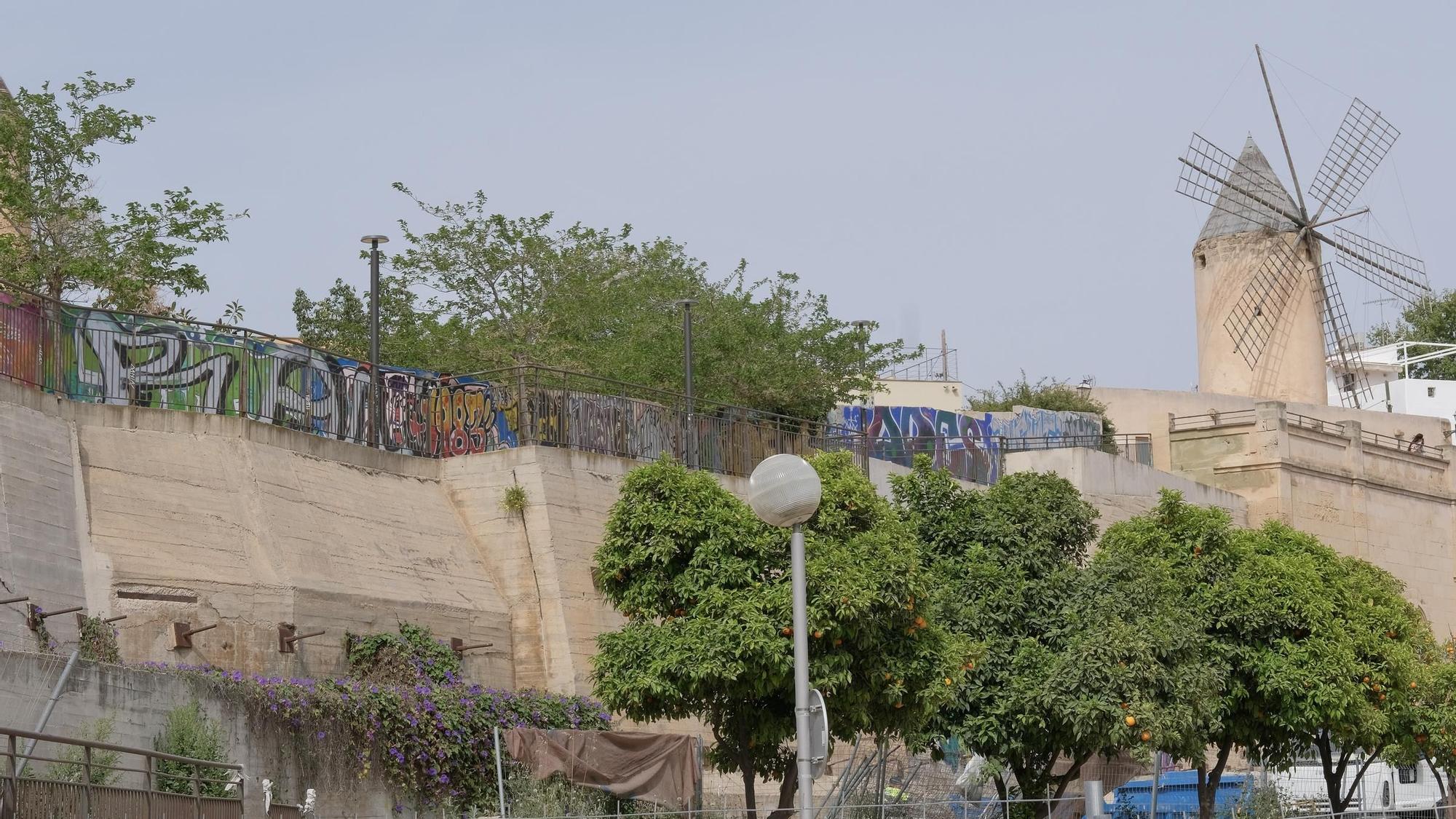 FOTOS: Así van las obras en el Paseo Marítimo de Palma 14 meses después