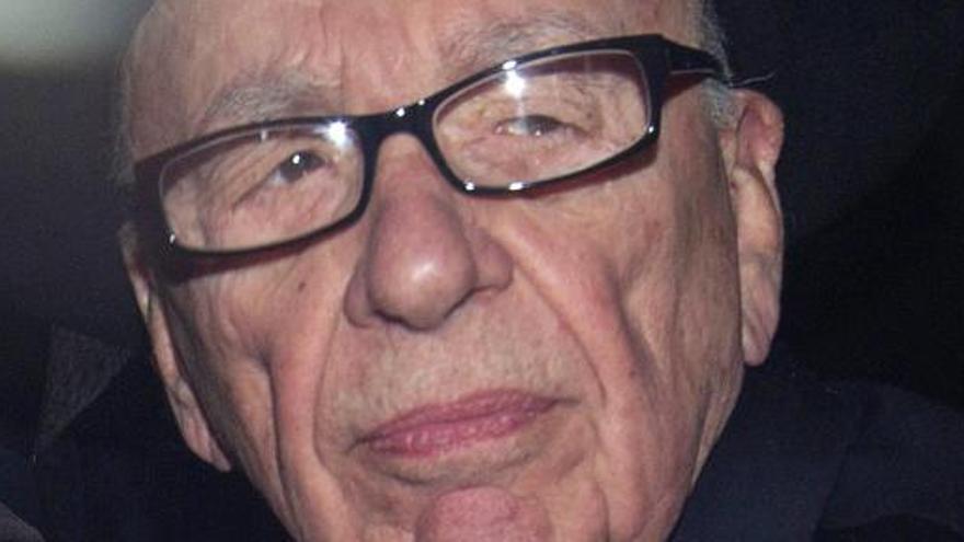 El magnate de la comunicación, Rupert Murdoch.