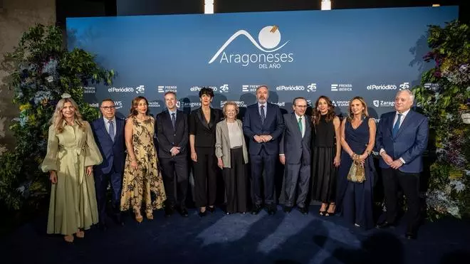 En imágenes | El ambiente de los Premios Aragoneses del Año 2026 en el Auditorio de Zaragoza