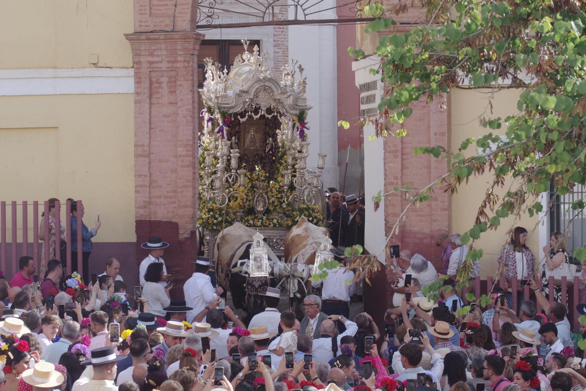 Este sábado inicia su camino a Huelva la Real Hermandad del Rocío de Málaga