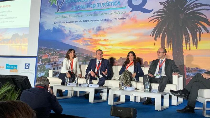 Benidorm muestra su proyecto DTI en un congreso internacional en Tenerife