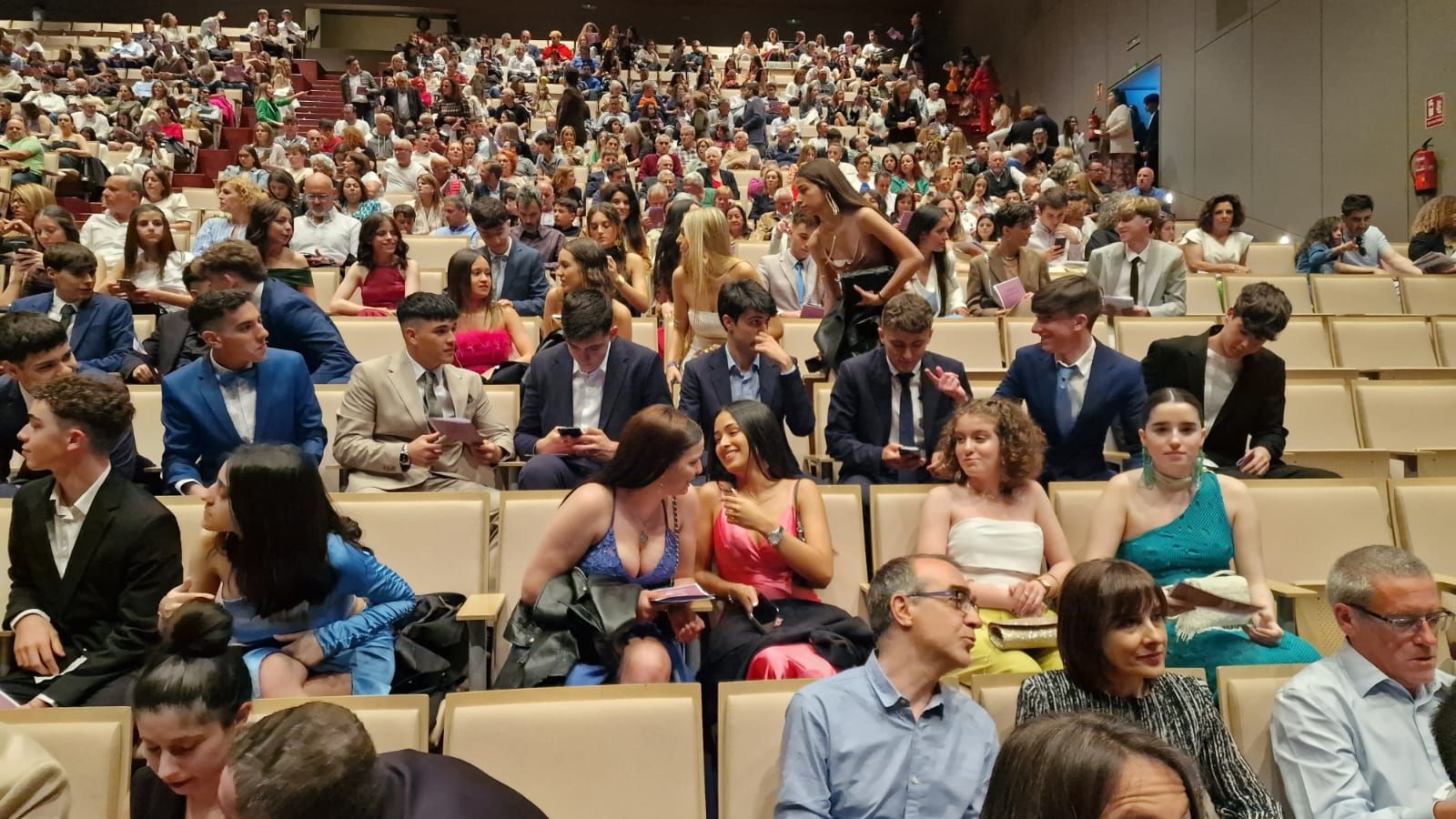 Así fue el acto de graduación de 2º de Bachillerato del IES Castro Alobre (Vilagarcía).