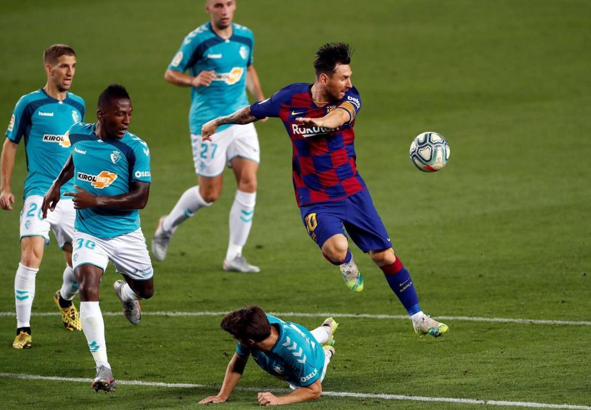LaLiga Santander: FC Barcelona - Osasuna.