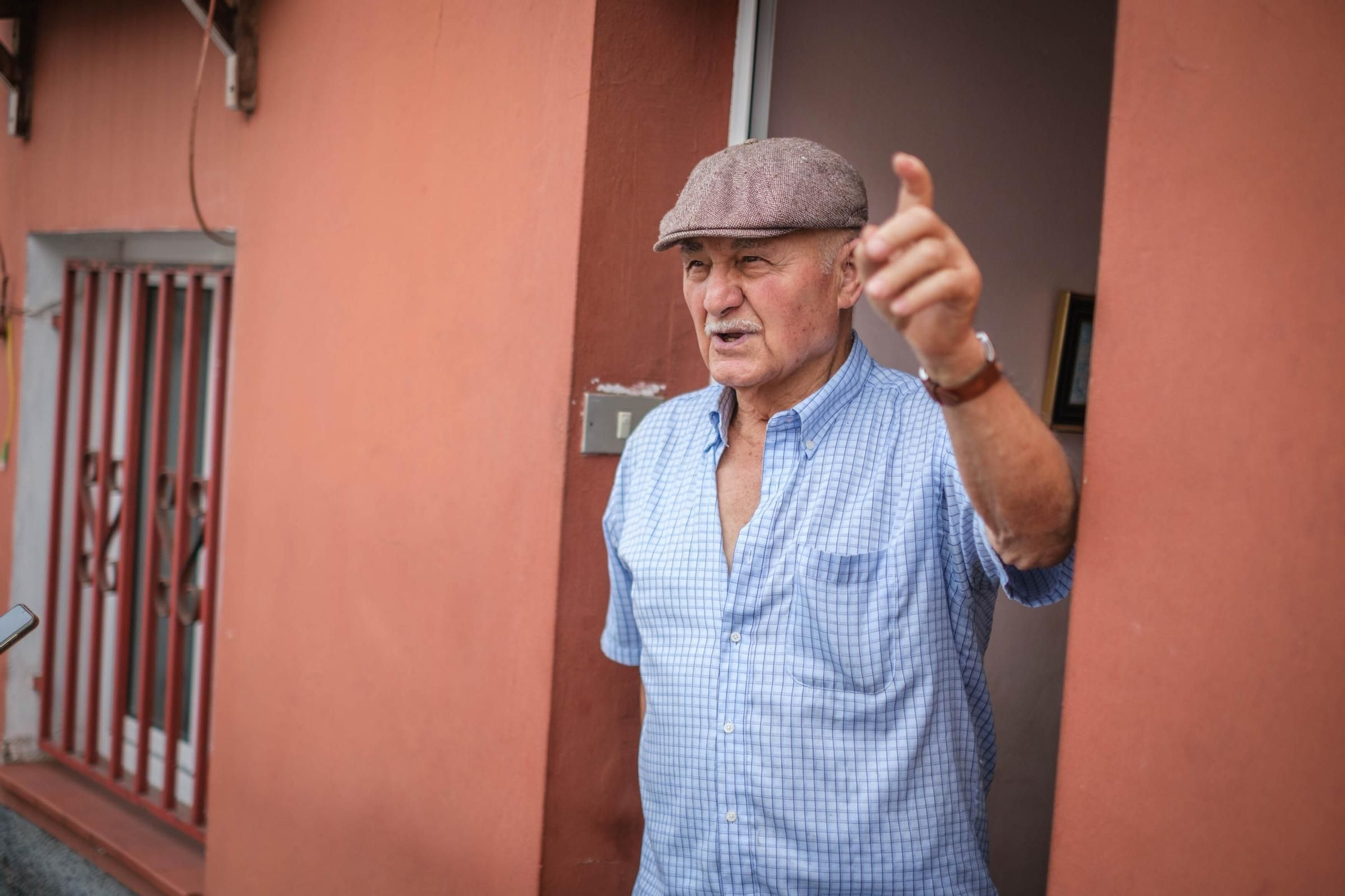 Francisco Rodríguez Herrera, the patriarch of the plumbers of the mountain in Tenerife