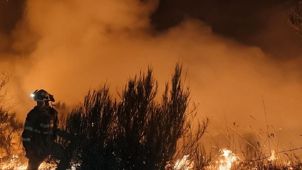 Incendio en Chandrexa de Queixa.