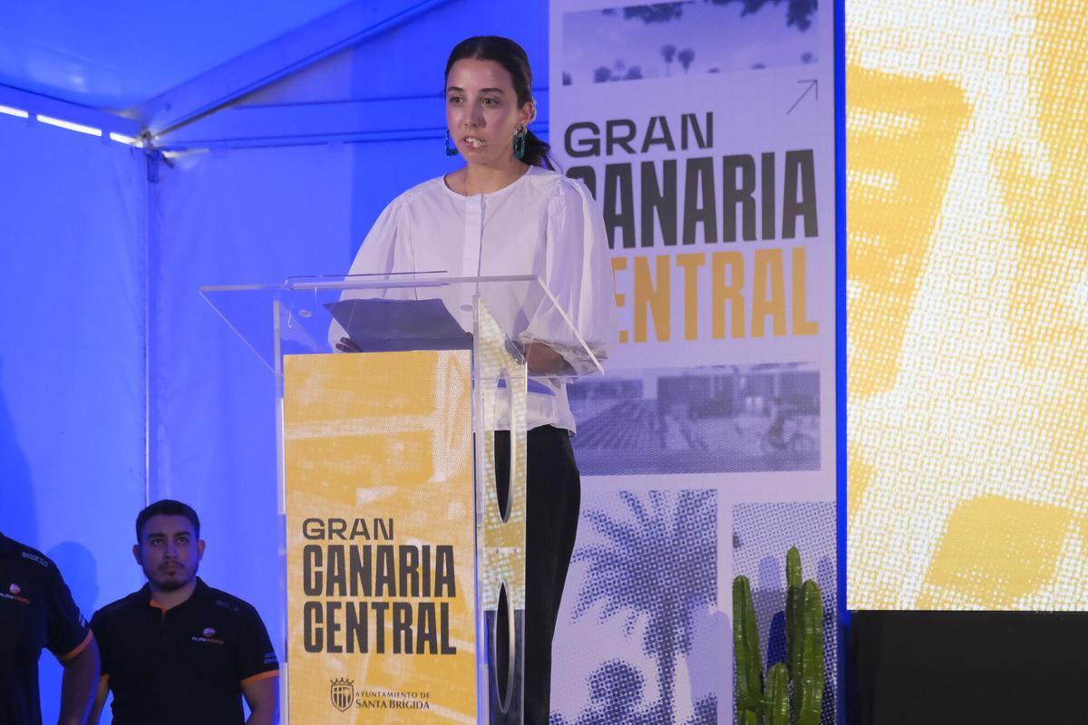 Presentación del proyecto Gran Canaria Central en Santa Brígida