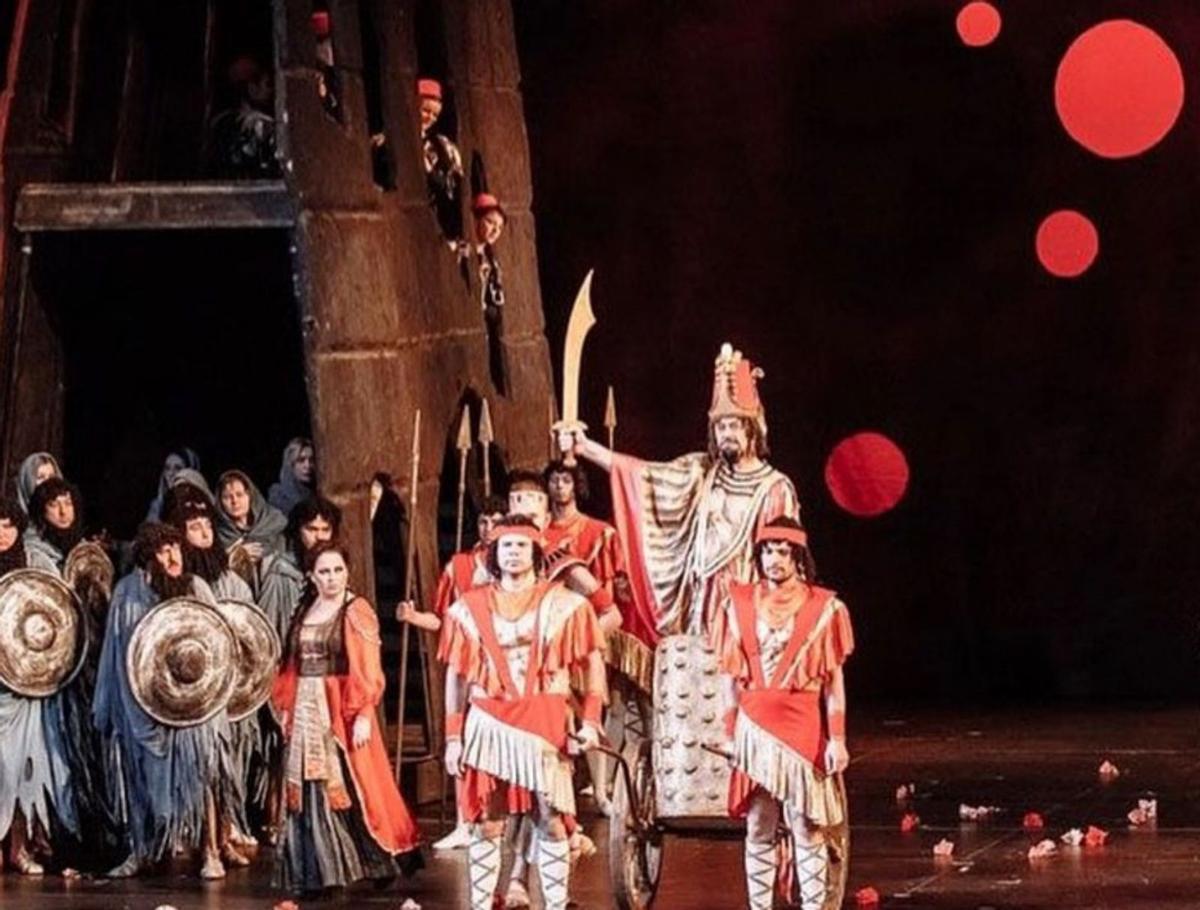 Ópera de «Nabucco». | CEDIDA