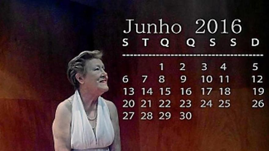 Una de les pàgines del calendari